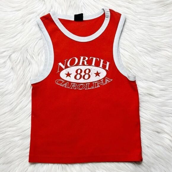Urban Outfitters North Carolina Casual Tank top Red Size Small - Picture 1 of 5
